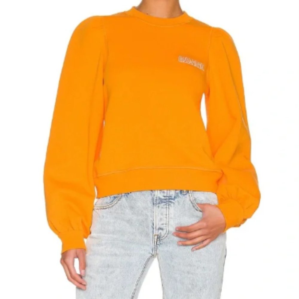 NWOT GANNI Logo Sweatshirt